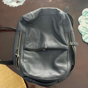 Coach midnight blue metropolitan soft backpack
